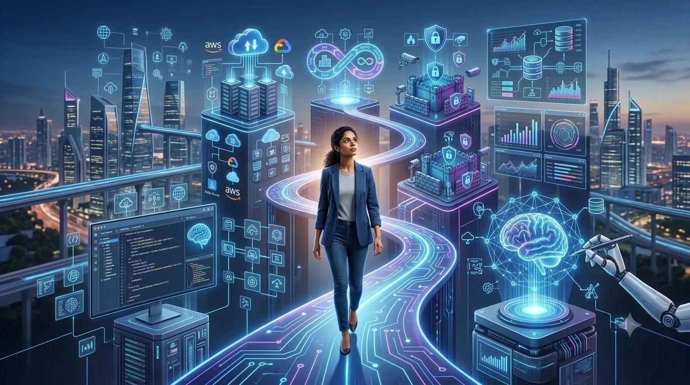 Personalized AI learning roadmap for cloud and DevOps careers