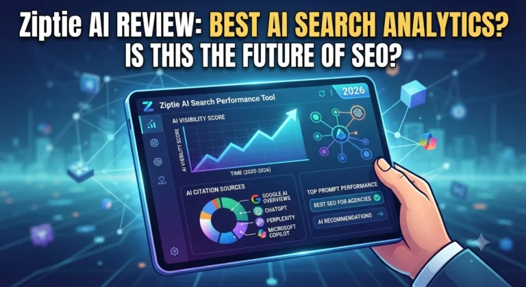 Ziptie AI Search Performance Tool Review (2026) | Features & Pricing